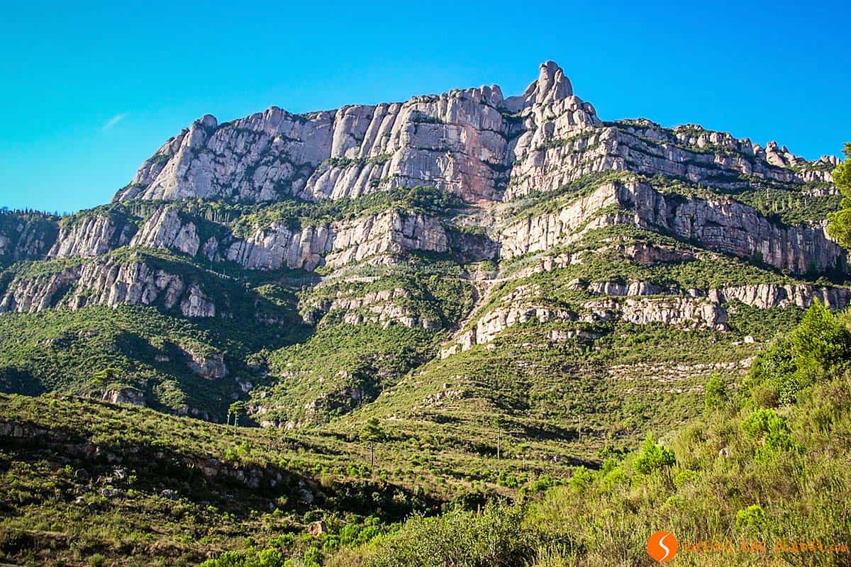 Montagna di Montserrat dal Monastero | cosa vedere a Barcelloba