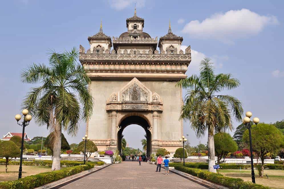 Arco del Trionfo Vientiane Laos