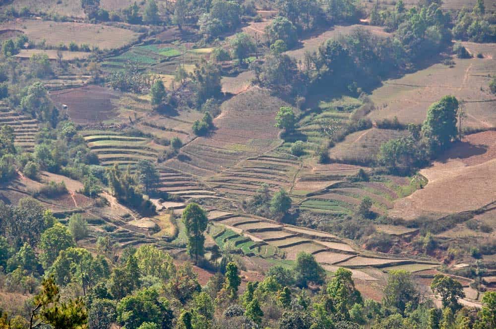 Landscape in Burma