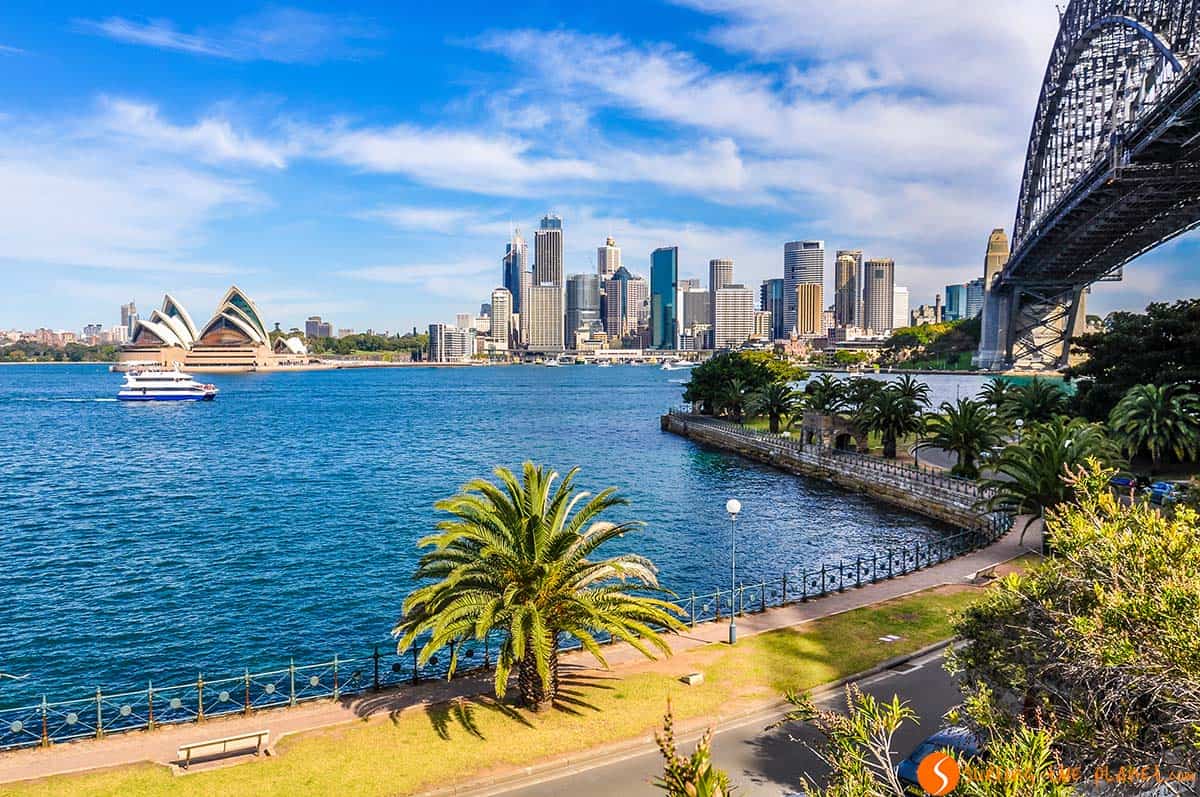 Vista de la bahía, Sydney, Australia | viajar a Australia